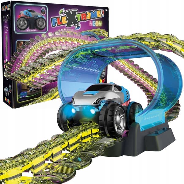 Smoby FleXtreme Neon Sæt Bilbane