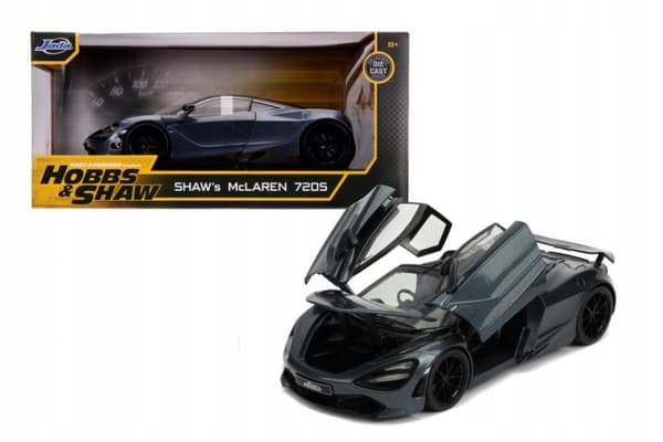 Jada Toys McLaren 720S musta Fast and Furious Metal