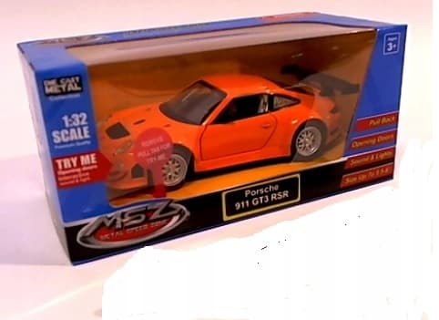 Bil Porsche 911 GT3 RSR Metall Ljusljud