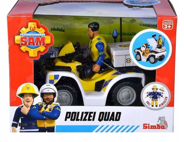 Simba Politi ATV med Malcolm Figur 9251093