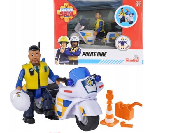 Simba Brandmand Sam Politicykel 9251092 Politi