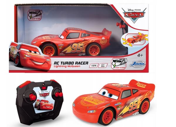 CARS FJERNBETJENEDE LYSENE MCQUEEN RC BILER 17CM