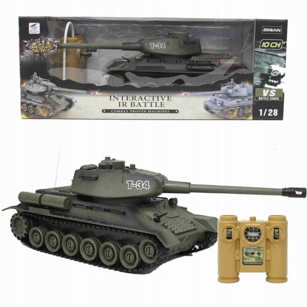 NORIMPEX T-34 RUDY Stridsvagn 1:28 RC Fjärrstyrd