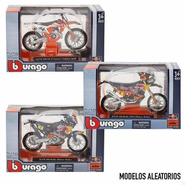Motorcycle Colorbaby Wrb Ktm Cross 1:18