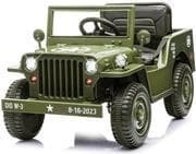 Jamara Ride-on Jeep Willys MB Army green 3+ (461815)