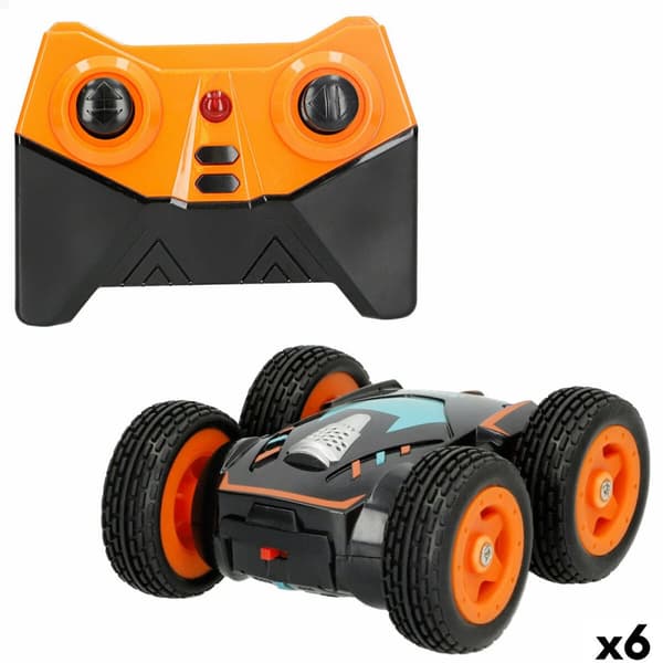 Remote-Controlled Car Colorbaby 8 x 4 x 7,5 cm (6 Units)