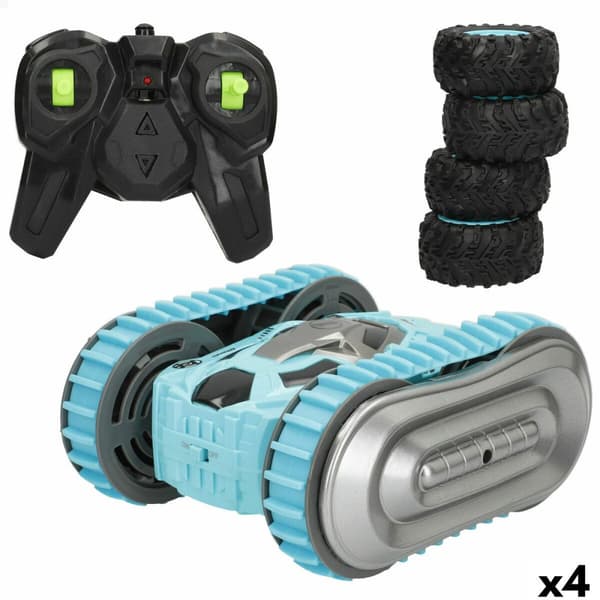 Remote-Controlled Car Colorbaby 15 x 7 x 14 cm (4 Units)