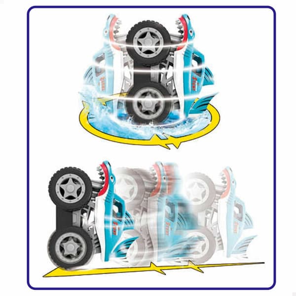 Remote-Controlled Car Colorbaby 13 x 8 x 8 cm (6 Units)