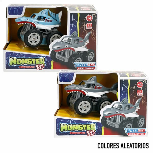 Remote-Controlled Car Colorbaby 13 x 8 x 8 cm (6 Units)