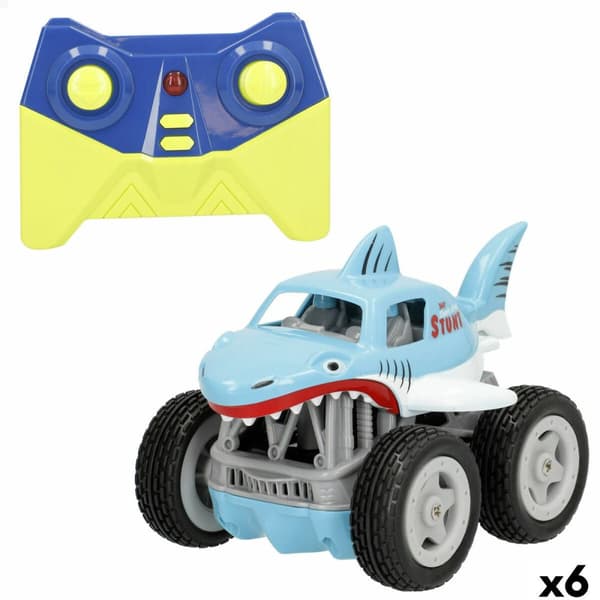 Remote-Controlled Car Colorbaby 13 x 8 x 8 cm (6 Units)