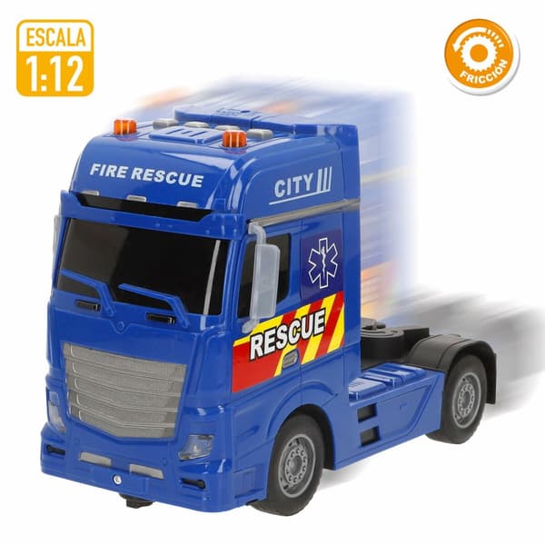 Vehicle Carrier Truck Speed & Go 55 x 17 x 12 cm (2 Units)
