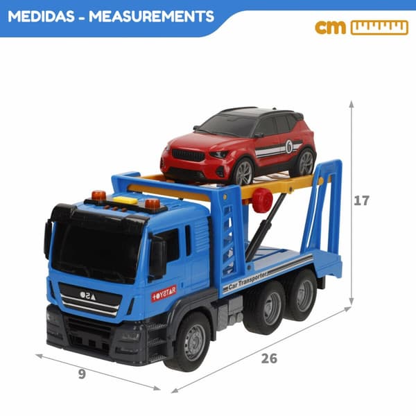 Vehicle Carrier Truck Speed & Go 26 x 13 x 9 cm (6 Units)
