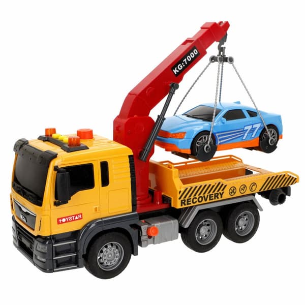 Crane Lorry Speed & Go 33 x 23 x 12 cm (4 Units)