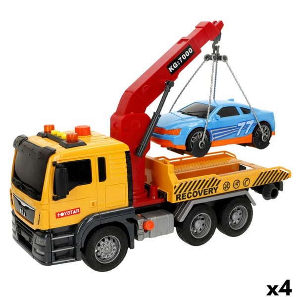Crane Lorry Speed & Go 33 x 23 x 12 cm (4 Units)