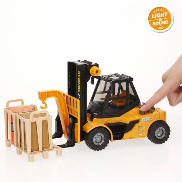 Construction Vehicles Colorbaby Light Sound 26 x 14 x 10 cm (6 Units)