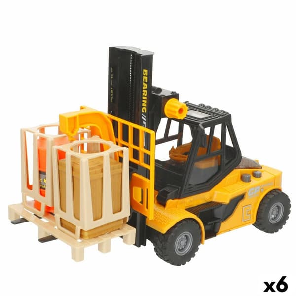 Construction Vehicles Colorbaby Light Sound 26 x 14 x 10 cm (6 Units)