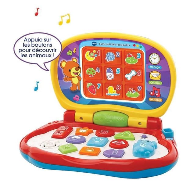 VTECH BABY - Lumi Toddler Computer - Flerfarvet Børnecomputer