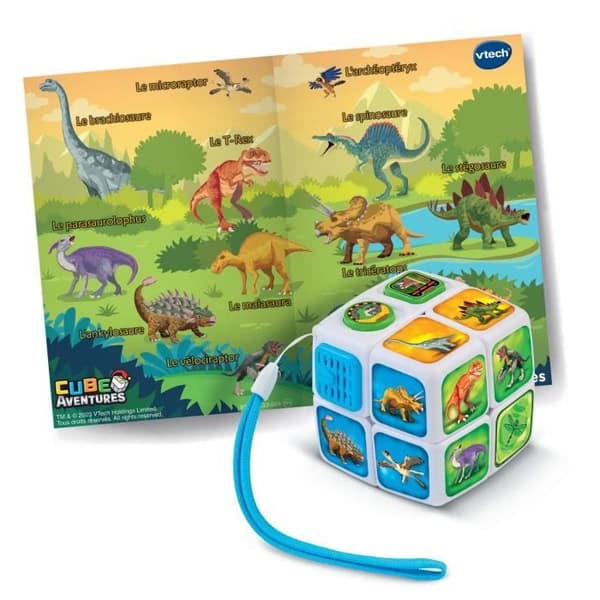 VTECH KUBÄVENTYR - DINOSAURIER
