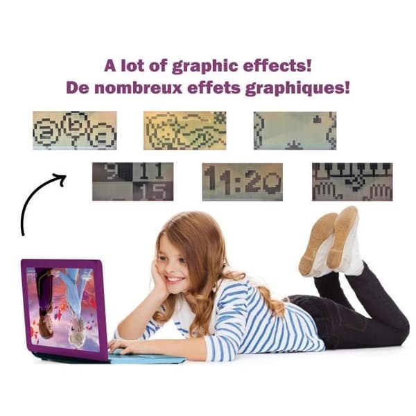 Frozen tvåspråkig pedagogisk dator - LEXIBOOK - 124 aktiviteter