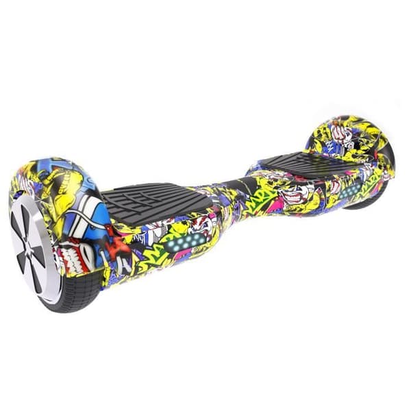 URBANGLIDE Pack Hoverboard + Kart Pilot - Flerfarvet - Hjul 6,5 - 550W - 4Ah - Justerbar længde