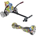Miniatyrbillede 1 af 2: URBANGLIDE Pack Hoverboard + Kart Pilot - Flerfarvet - Hjul 6,5 - 550W - 4Ah - Justerbar længde
