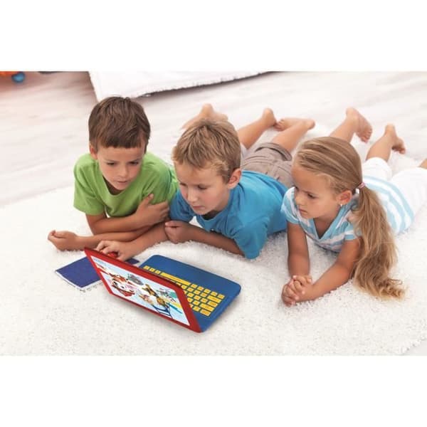 Paw Patrol Tvåspråkig Pedagogisk Dator - LEXIBOOK - 124 aktiviteter