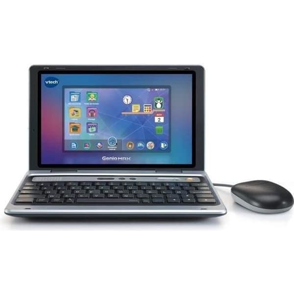 VTECH GENIO MAX Børnecomputer (7" skærm) med 10 karrierespil - Unisex - 5 til 12 år