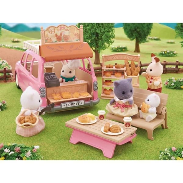 Den rosa minibussen och picknicksetet