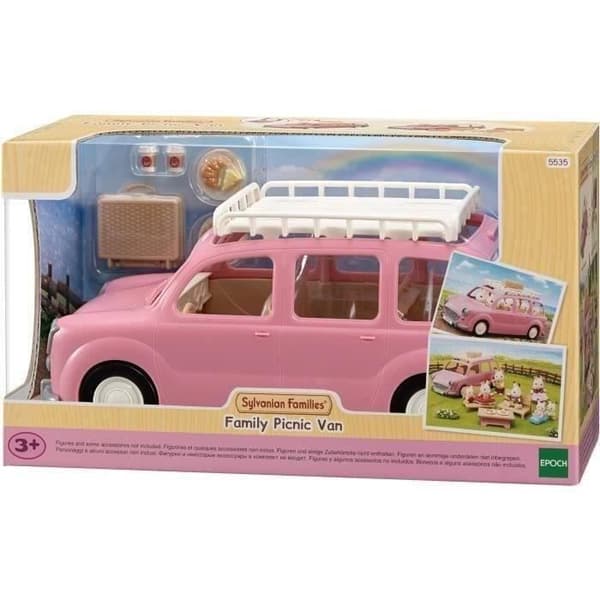 Den rosa minibussen och picknicksetet