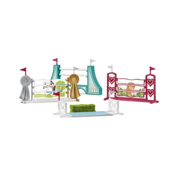 Schleich - Tillbehör - Hinder - 42612 - Utbud: Hästklubb