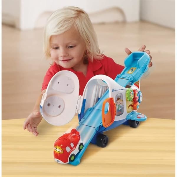 VTECH 2-i-1 Tut Tut Bolides fragtfly til børn fra 12 måneder