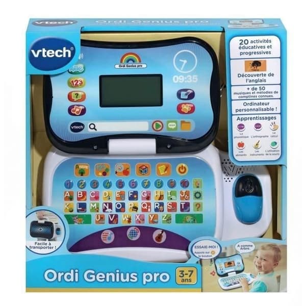 VTECH COMPUTER GENIUS PRO SVART