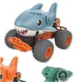 Miniatyrbillede 2 af 2: Remote-Controlled Car Blue Orange 23 x 16 x 18 cm Shark
