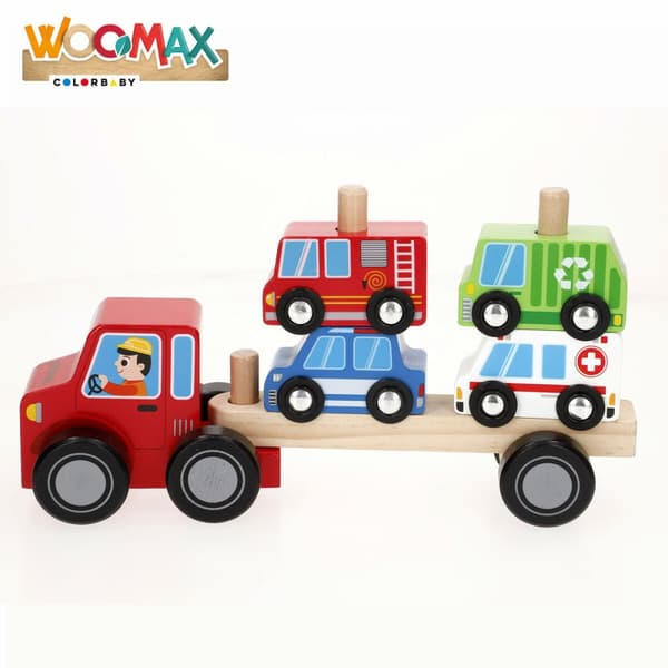 Truck Carrier and Cars 25 x 13 x 6 cm (6 Units)