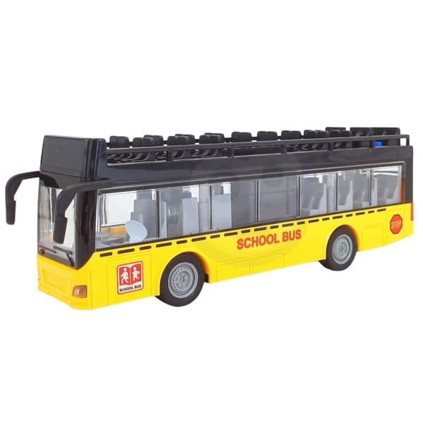 WOOPIE Bus med lyseffekter og døre, der kan åbnes