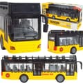 Miniatyrbillede 1 af 10: WOOPIE Bus med lyseffekter og døre, der kan åbnes