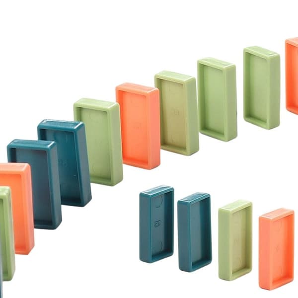 Interaktivt tog Dinosaur Domino Orange Lumarko!