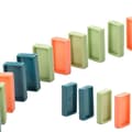 Miniatyrbillede 11 af 11: Interaktivt tog Dinosaur Domino Orange Lumarko!