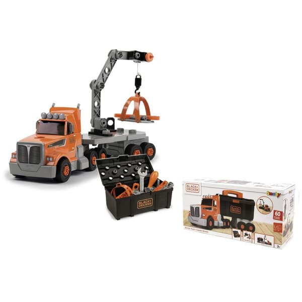 Lorry Smoby BLACK + DECKER Yellow