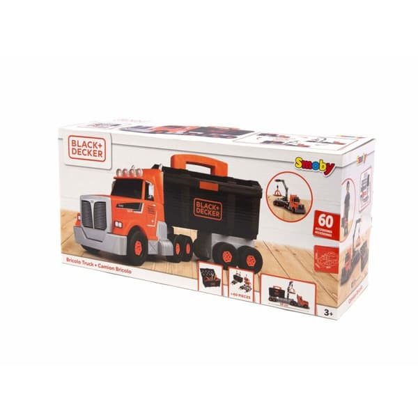 Lorry Smoby BLACK + DECKER Yellow