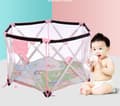 Pikkukuva 5 / 8: Tavalax Playpen Infant  kannettava leikkikehä Vaaleanpunainen