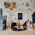 Miniatyrbild 1 av 11: Montessori Lekställning för Barn – Öppen Hylla & Leksakshylla för Småbar