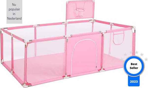 Tavalax Multifunktionel Rosa Legeplads for Børn