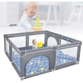 Miniatyrbild 1 av 4: LARS360 Baby lekhage - 180 x 150 cm - Aktivitetscenter - Med halkfri bas - För barn