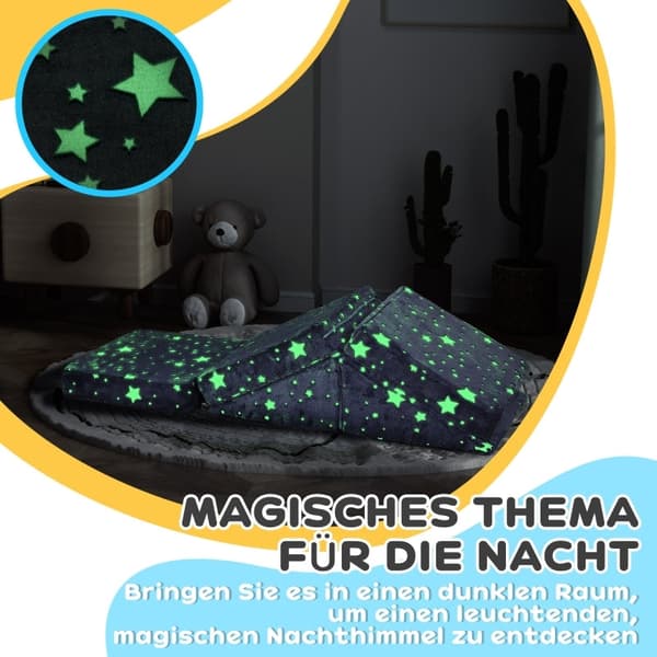 Rootz Legesofa til børn - Transformerende 5-delt sæt - Trapper & forhindringsbane - Stjernemønster - Højdensitetsskum - Nem rengøring - 50W x 50D x 27