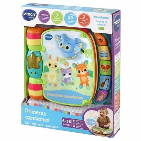 VTech - First Songs Interactive Baby Book, - 3480-166777