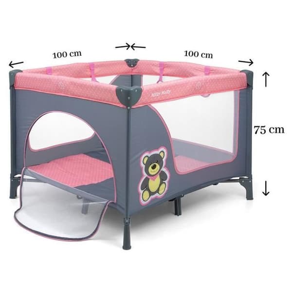 Milly Mally Fun Pink Bear lekhage - MILLY MALLY - Baby lekhage - Rosa - Blandat - 0 månader - Födelse - att föredra