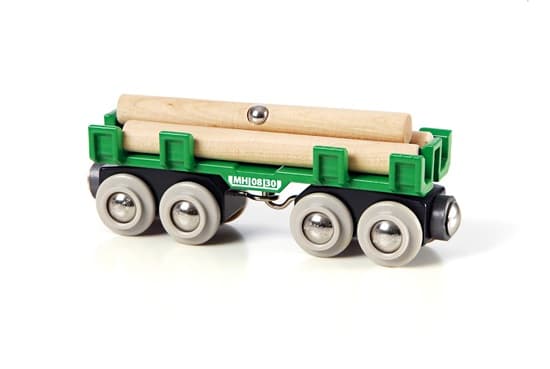 BRIO Tømmervogn m/tømmer