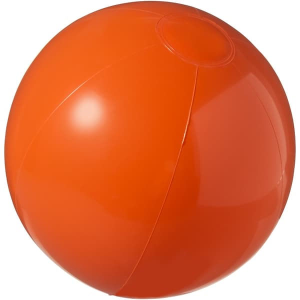 Bullet Bahamas Solid Colour Beach Ball Orange 25 cm