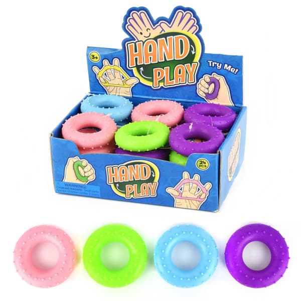 Fidget Squeeze Donuts 7cm Grön